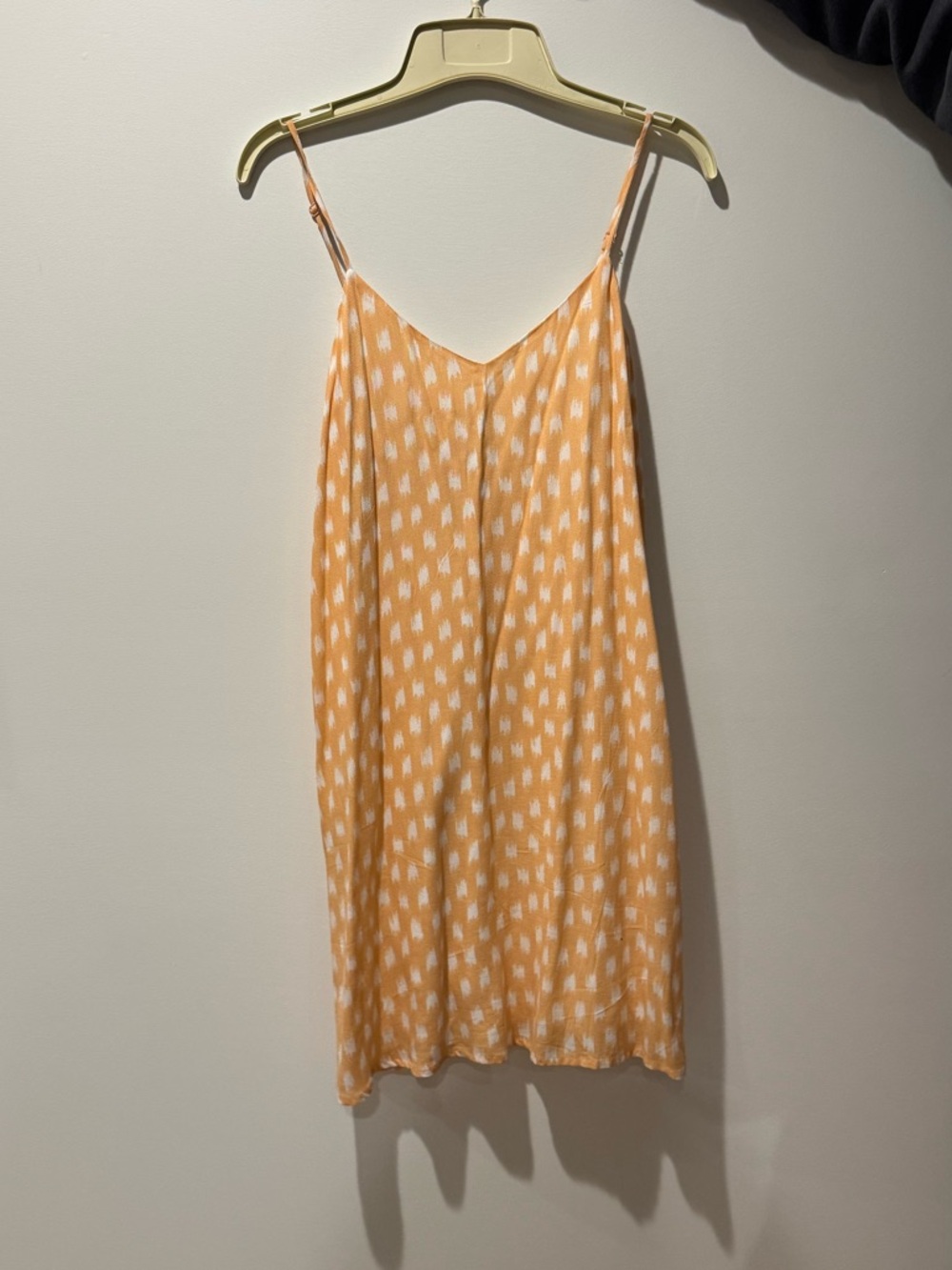 Everly Cream Slip Dress with Gold Straps
